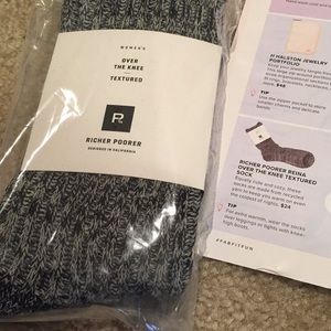 Richer Poorer over the knee sock